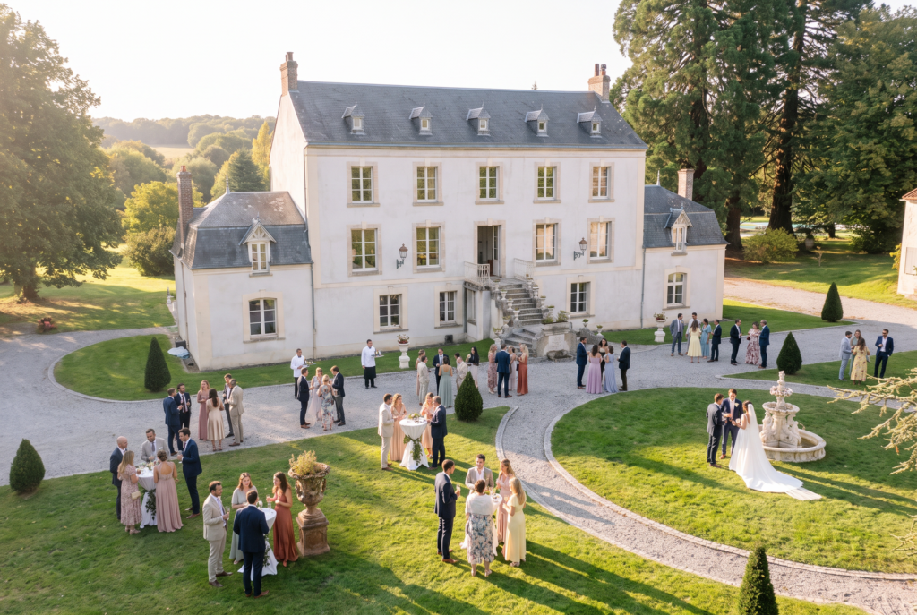 Video de mariage au Château La Gauchetière dans Orne • Normandie